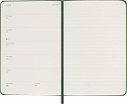 Kalendarz Moleskine 2026 12M rozmiar P (kieszonkowy 9x14 cm) Tygodniowy Zielony Mirt Twarda oprawa (Moleskine Weekly Notebook Diary/Planner 2026 Pocket Myrtle Green Hard Cover) - 8056999275549