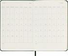 Kalendarz Moleskine 2026 12M rozmiar P (kieszonkowy 9x14 cm) Tygodniowy Zielony Mirt Twarda oprawa (Moleskine Weekly Notebook Diary/Planner 2026 Pocket Myrtle Green Hard Cover) - 8056999275549