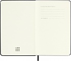 Kalendarz Moleskine 2026 12M rozmiar P (kieszonkowy 9x14 cm) Wertykalny Tygodniowy Czarny Twarda oprawa (Moleskine Weekly Vertical Diary/Planner 2026 Pocket Black Hard Cover) - 8056999275310
