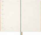 Kalendarz Moleskine 2026 12M Fistaszki Peanuts Snoopy rozmiar L (duży 13x21 cm) Tygodniowy Pomarańczowy Twarda oprawa (Moleskine Limited Edition Peanuts Weekly Notebook/Planner 2022 Large Orange Hard Cover) - 8056999277147
