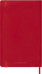 Kalendarz Moleskine 2027 12M rozmiar L (duży 13x21 cm) Dzienny Czerwony/Szkarłatny Miękka oprawa (Moleskine Daily Notebook Diary/Planner 2027 Large Scarled Red Soft Cover) - 8056999279400