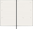 Kalendarz Moleskine 2027 12M rozmiar L (duży 13x21 cm) Horyzontalny Tygodniowy Czarny Twarda oprawa (Moleskine Weekly Horizontal Notebook Diary/Planner 2027 Large Black Hard Cover) - 8056999279677