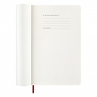 Kalendarz Moleskine 2027 12M rozmiar L (duży 13x21 cm) Tygodniowy Czerwony/ Szkarłatny Miękka oprawa (Moleskine Weekly Notebook Diary/Planner 2027 Large Scarlet Red Soft Cover) - 8056999279554