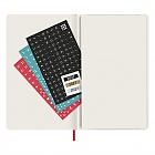 Kalendarz Moleskine 2027 12M rozmiar L (duży 13x21 cm) Tygodniowy Czerwony/ Szkarłatny Miękka oprawa (Moleskine Weekly Notebook Diary/Planner 2027 Large Scarlet Red Soft Cover) - 8056999279554