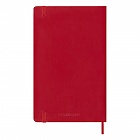 Kalendarz Moleskine 2027 12M rozmiar L (duży 13x21 cm) Tygodniowy Czerwony/ Szkarłatny Miękka oprawa (Moleskine Weekly Notebook Diary/Planner 2027 Large Scarlet Red Soft Cover) - 8056999279554