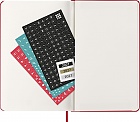 Kalendarz Moleskine 2027 12M rozmiar L (duży 13x21 cm) Tygodniowy Czerwony/ Szkarłatny Twarda oprawa (Moleskine Weekly Notebook Diary/Planner 2027 Large Scarlet Red Hard Cover) - 8056999279516