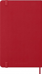 Kalendarz Moleskine 2027 12M rozmiar L (duży 13x21 cm) Tygodniowy Czerwony/ Szkarłatny Twarda oprawa (Moleskine Weekly Notebook Diary/Planner 2027 Large Scarlet Red Hard Cover) - 8056999279516