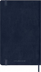 Kalendarz Moleskine 2027 12M rozmiar L (duży 13x21 cm) Tygodniowy Niebieski/ Szafirowy Miękka oprawa (Moleskine Weekly Notebook Diary/Planner 2027 Large Sapphire Blue Soft Cover) - 8056999279523