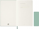 Kalendarz Moleskine 2027 12M rozmiar L (duży 13x21 cm) Tygodniowy Szałwiowa Zieleń Twarda oprawa (Moleskine Weekly Notebook Diary/Planner 2027 Large Sage Green Hard Cover) - 8056999279165