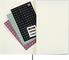 Kalendarz Moleskine 2027 12M rozmiar L (duży 13x21 cm) Tygodniowy Szałwiowa Zieleń Twarda oprawa (Moleskine Weekly Notebook Diary/Planner 2027 Large Sage Green Hard Cover) - 8056999279165