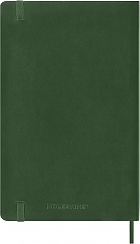 Kalendarz Moleskine 2027 12M rozmiar L (duży 13x21 cm) Tygodniowy Zielony Mirt Miękka oprawa (Moleskine Weekly Notebook Diary/Planner 2027 Large Myrtle Green Soft Cover) - 8056999279950