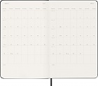 Kalendarz Moleskine 2027 12M rozmiar L (duży 13x21 cm) Wertykalny Tygodniowy Czarny Twarda oprawa (Moleskine Weekly Vertical Diary/Planner 2027 Large Black Hard Cover) - 8056999275358