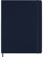 Kalendarz Moleskine 2027 12M rozmiar XL (bardzo duży 19x25 cm) Tygodniowy Niebieski Szafirowy Twarda oprawa (Moleskine Weekly Notebook Diary/Planner 2027 Extra Large Sapphire Blue Hard Cover) - 8056999279639