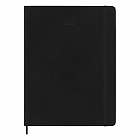 Kalendarz Moleskine 2027 12M rozmiar XL (bardzo duży 19x25 cm) Miesięczny Czarny Miękka oprawa (Moleskine Monthly Diary/Planner 2027 Extra Large Black Soft Cover) - 8056999279745