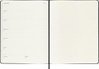 Kalendarz Moleskine 2027 12M rozmiar XL (bardzo duży 19x25 cm) Tygodniowy Czarny Twarda oprawa (Moleskine Weekly Notebook Diary/Planner 2027 Extra Large Black Hard Cover) - 8056999279653