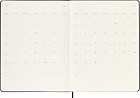 Kalendarz Moleskine 2027 12M rozmiar XL (bardzo duży 19x25 cm) Tygodniowy Czarny Twarda oprawa (Moleskine Weekly Notebook Diary/Planner 2027 Extra Large Black Hard Cover) - 8056999279653
