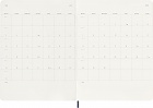 Kalendarz Moleskine 2027 12M rozmiar XL (bardzo duży 19x25 cm) Tygodniowy Niebieski Szafirowy Miękka oprawa (Moleskine Weekly Notebook Diary/Planner 2027 Extra Large Sapphire Blue Soft Cover) - 8056999279646