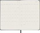 Kalendarz Moleskine 2027 12M rozmiar P (kieszonkowy 9x14 cm) Dzienny Czarny Twarda oprawa (Moleskine Daily Notebook Diary/Planner 2027 Pocket Black Hard Cover) - 8056999279424