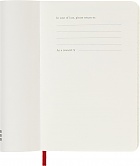Kalendarz Moleskine 2027 12M rozmiar P (kieszonkowy 9x14 cm) Dzienny Czerwony/Szkarłatny Miękka oprawa (Moleskine Daily Notebook Diary/Planner 2027 Pocket Scarlet Red Soft Cover) - 8056999279462