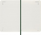 Kalendarz Moleskine 2027 12M rozmiar P (kieszonkowy 9x14 cm) Dzienny Zielony Mirt Miękka oprawa (Moleskine Daily Notebook Diary/Planner 2027 Pocket Myrtle Green Soft Cover) - 8056999278687