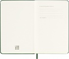 Kalendarz Moleskine 2027 12M rozmiar P (kieszonkowy 9x14 cm) Dzienny Zielony Mirt Twarda oprawa (Moleskine Daily Notebook Diary/Planner 2027 Pocket Myrtle Green Hard Cover) - 8056999279981