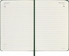 Kalendarz Moleskine 2027 12M rozmiar P (kieszonkowy 9x14 cm) Dzienny Zielony Mirt Twarda oprawa (Moleskine Daily Notebook Diary/Planner 2027 Pocket Myrtle Green Hard Cover) - 8056999279981