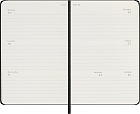 Kalendarz Moleskine 2027 12M rozmiar P (kieszonkowy 9x14 cm) Horyzontalny Tygodniowy Czarny Twarda oprawa (Moleskine Weekly Horizontal Diary/Planner 2027 Pocket Black Hard Cover) - 8056999279707