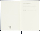 Kalendarz Moleskine 2027 12M rozmiar P (kieszonkowy 9x14 cm) Tygodniowy Niebieski/Szafirowy Twarda oprawa (Moleskine Weekly Notebook Diary/Planner 2027 Pocket Sapphire Blue Hard Cover) - 8056999279561