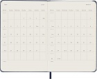 Kalendarz Moleskine 2027 12M rozmiar P (kieszonkowy 9x14 cm) Tygodniowy Niebieski/Szafirowy Twarda oprawa (Moleskine Weekly Notebook Diary/Planner 2027 Pocket Sapphire Blue Hard Cover) - 8056999279561