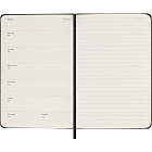 Kalendarz Moleskine 2027 12M rozmiar P (kieszonkowy 9x14 cm) Tygodniowy Czarny Twarda oprawa (Moleskine Weekly Notebook Diary/Planner 2027 Pocket Black Hard Cover) - 8056999279578