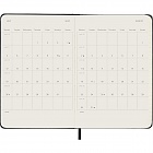Kalendarz Moleskine 2027 12M rozmiar P (kieszonkowy 9x14 cm) Tygodniowy Czarny Twarda oprawa (Moleskine Weekly Notebook Diary/Planner 2027 Pocket Black Hard Cover) - 8056999279578