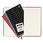 Kalendarz Moleskine 2027 12M rozmiar P (kieszonkowy 9x14 cm) Tygodniowy Czerwony/Szkarłatny Twarda oprawa (Moleskine Weekly Notebook Diary/Planner 2027 Pocket Scarlet Red Hard Cover) - 8056999279585