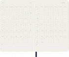 Kalendarz Moleskine 2027 12M rozmiar P (kieszonkowy 9x14 cm) Tygodniowy Niebieski/Szafirowy Miękka oprawa (Moleskine Weekly Notebook Diary/Planner 2027 Pocket Sapphire Blue Soft Cover) - 8056999279592