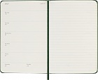 Kalendarz Moleskine 2027 12M rozmiar P (kieszonkowy 9x14 cm) Tygodniowy Zielony Mirt Twarda oprawa (Moleskine Weekly Notebook Diary/Planner 2027 Pocket Myrtle Green Hard Cover) - 8056999279967