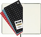 Kalendarz Moleskine 2027 12M rozmiar P (kieszonkowy 9x14 cm) Tygodniowy Zielony Mirt Twarda oprawa (Moleskine Weekly Notebook Diary/Planner 2027 Pocket Myrtle Green Hard Cover) - 8056999279967