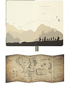 Kalendarz Moleskine 2027 12M Władca Pierścieni Merry Pippin i Entowie rozmiar L (duży 13x21 cm) Dzienny Zielony Twarda oprawa (Moleskine Limited Edition Lord of the Rings Merry & Pippin Daily Notebook/Planner 2027 Large Hard Cover) - 8056999279127