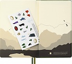 Kalendarz Moleskine 2027 12M Władca Pierścieni Merry Pippin i Entowie rozmiar L (duży 13x21 cm) Dzienny Zielony Twarda oprawa (Moleskine Limited Edition Lord of the Rings Merry & Pippin Daily Notebook/Planner 2027 Large Hard Cover) - 8056999279127