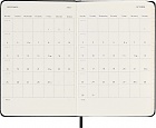 Kalendarz Moleskine 2023 12M rozmiar P (kieszonkowy 9x14 cm) Wertykalny Tygodniowy Czarny Twarda oprawa (Moleskine Weekly Vertical Diary/Planner 2023 Pocket Black Hard Cover) - 8056420859966