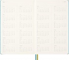 Kalendarz Moleskine 2025-2026 18-miesięczny Peanuts Charlie&Lucy duży L (13x21 cm) Tygodniowy Niebieski Twarda oprawa (Moleskine Limited Edition Le Peanuts Cahrlie&Lucy 18 Month 2025-2026 Weekly Planner Large Hard Cover) - 8056999277130
