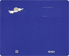 Moleskine NASA Zeszyt Volant L duży (13x21 cm) Czysty Niebieski Fluorescencyjny Miękka Okładka (Moleskine Limited Edition NASA Volant Journal Plain Blue Glow in Dark Cover) - 8056999277567