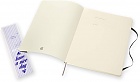 Notatnik Moleskine XXL bardzo duży (21,6x27,9 cm) w Kropki Czarny Miękka oprawa (Moleskine Dotted Notebook XXL Soft Black) - 8053853602800