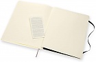 Notatnik Moleskine XXL bardzo duży (21,6x27,9 cm) w Kropki Czarny Miękka oprawa (Moleskine Dotted Notebook XXL Soft Black) - 8053853602800