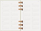 Kalendarz Moleskine 2025-2026 Akademicki (od lipca do czerwca) rozmiar L (13x21 cm) na Spirali Tygodniowy i Miesięczny Zielony Kiwi Twarda oprawa (Moleskine Academic Spiral Weekly and Monthly Planner 2025-2026 Large Crush Kiwi) - 8056999276508