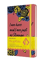 Notatnik Moleskine z serii Frida Kahlo (13x21 cm) Gładki Różowy Twarda oprawa (Moleskine Frida Kahlo Limited Edition Plain Notebook Pink) - 8056420853537