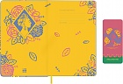 Kalendarz Moleskine 2023 12M Frida Kahlo rozmiar L (duży 13x21 cm) Tygodniowy Niebieski Twarda oprawa (Moleskine Limited Edition Frida Kahlo Weekly Notebook/Planner 2023 Blue Large Hard Cover) - 8056598853025
