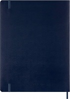 Kalendarz Moleskine 2026 12M rozmiar XXL (bardzo duży 23,5x28,14cm) Wertykalny Tygodniowy Niebieski/Szafirowy Miękka oprawa (Moleskine Weekly Vertical Diary/Planner 2026 XXL Sapphire Blue Soft Cover) - 8056999276522