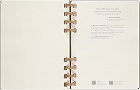 Kalendarz Moleskine 2022-2023 Akademicki (od lipca do czerwca) rozmiar XL (19x25 cm) na Spirali Tygodniowy i Miesięczny Czarny Twarda oprawa (Moleskine Academic Spiral Weekly and Monthly Planner 2022-2023 Extra Large Remake Midnight) - 8056598851700