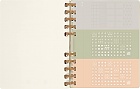 Kalendarz Moleskine 2022-2023 Akademicki (od lipca do czerwca) rozmiar XXL (22x28 cm) na Spirali Tygodniowy i Miesięczny Zielony Kiwi Twarda oprawa (Moleskine Academic Spiral Weekly and Monthly Planner 2022-2023 Extra Large Crush Kiwi) - 8056598851731