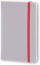 Notatnik Moleskine P kieszonkowy (9x14 cm) w Linie Szary Twarda oprawa (Moleskine Ruled Notebook Pocket Hard Easter Grey) - 8055002851398