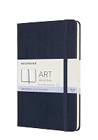 Szkicownik Moleskine Art Sketchbook średni M (11,5x18 cm) Niebieski Szafirowy Twarda oprawa (Moleskine Art Sketchbook Medium Sapphire Blue Hard Cover) - 8053853603104